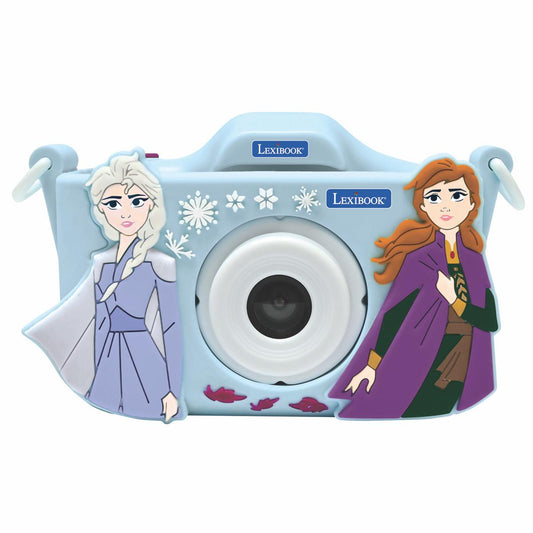Lexibook DJ078FZ Anna & Elsa Frozen 4-in-1 Children’s Camera – Photo, Video, MP3 & Games – 8 GB Included