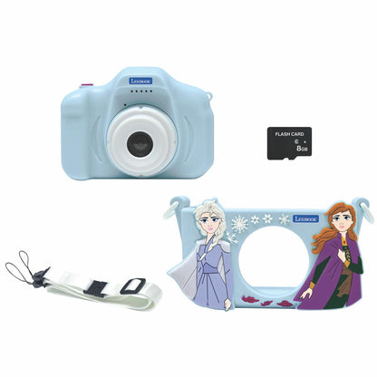 Lexibook DJ078FZ Anna & Elsa Frozen 4-in-1 Children’s Camera – Photo, Video, MP3 & Games – 8 GB Included