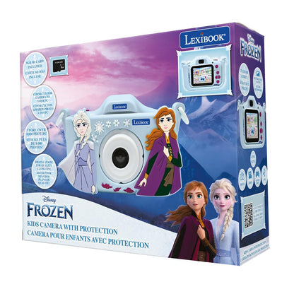 Lexibook DJ078FZ Anna & Elsa Frozen 4-in-1 Children’s Camera – Photo, Video, MP3 & Games – 8 GB Included