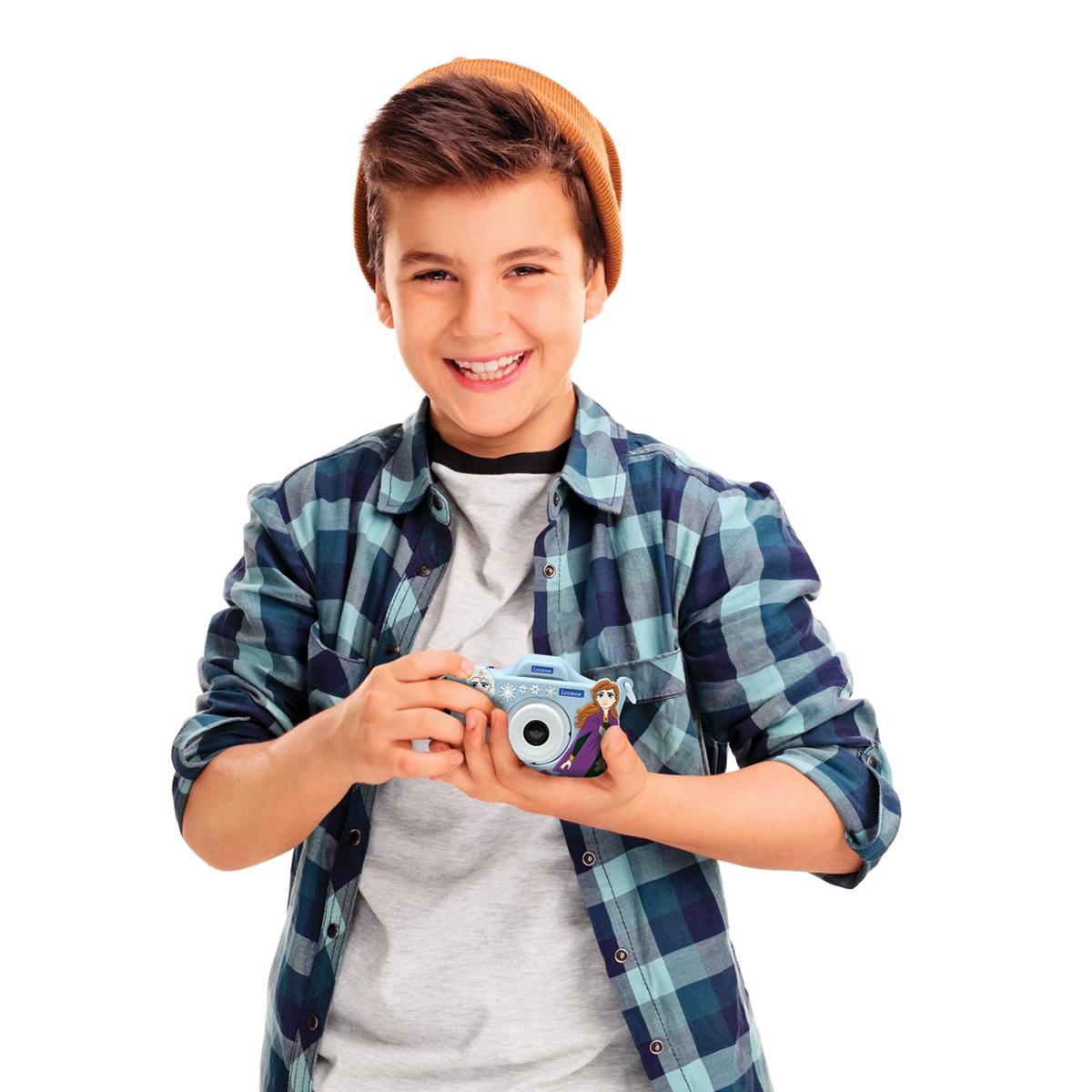 Lexibook DJ078FZ Anna & Elsa Frozen 4-in-1 Children’s Camera – Photo, Video, MP3 & Games – 8 GB Included
