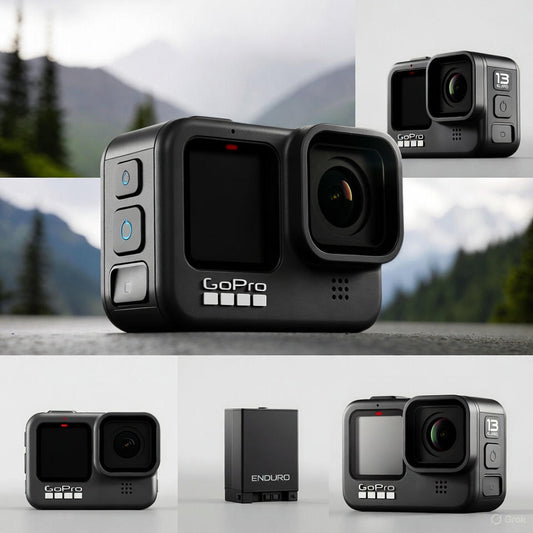 GoPro HERO13 Black – 5.3K60 Action Camera with HB-Series Lens Support