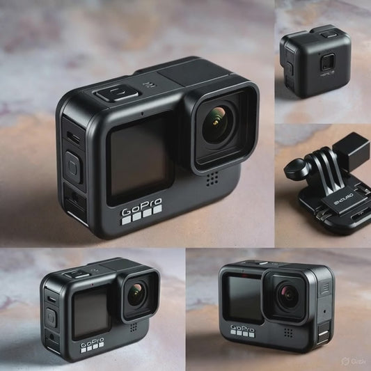GoPro HERO13 Black – 5.3K60 Action Camera with HB-Series Lens Support